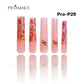 Promake Luxury - Super Long 54MM - P19-P38 - Custom Handmade Press On Nails 10PCS Reuseable Nails wtih Nail tools