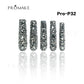 Promake Luxury - Super Long 54MM - P19-P38 - Custom Handmade Press On Nails 10PCS Reuseable Nails wtih Nail tools