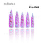Promake Luxury - Super Long 54MM - P39-P54 - Custom Handmade Press On Nails 10PCS Reuseable Nails wtih Nail tools