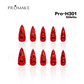 Promake Luxury - Long length - H301-H315 - Custom Handmade Press On Nails 10PCS Reuseable Nails wtih Nail tools
