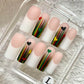 Promake Juneteenth Celebration Press-On Nails – Honor Freedom & Equality | Black History Month Gift