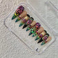 Promake Summer new design - Luxury Handmade Press On Nails, 2026 New Summer Nail ,beach nails,floral nails | long lasting/reuse,sumer limitetd