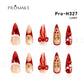 PROMAKE MUST HAVE LD- NEW Girl MUST HAVE- Luxury Handmade Press on Nails-Nail Art Nail Care-With Nails Tools- 33MM Length Super Long Length - XS-XL Size