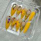 Promake | One Trending Luxury Handmade Press On Nails for Women, Reusable 3D Acrylic Fake Nails, Rhinestone & Unique Nail Art Designs, Multiple Shapes and Lengths, Ships from USA