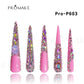 Promake Queen Nails-  78MM-  Extra Long Luxury Handmade Press on Nails-  Nail Art Nail Care-With Nails Tools-  78MM Length Super Long Length -  S-L Size