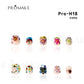 Promake Short Nails-  100% Handmade Luxury Nails-  Luxury Handmade Press on Nails-  Nail Art Nail Care-  With Nails Tools-0.7 Inch Length-  Children Nails