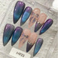 Promake | One Trending Luxury Handmade Press On Nails for Women, Reusable 3D Acrylic Fake Nails, Rhinestone & Unique Nail Art Designs, Multiple Shapes and Lengths, Ships from USA