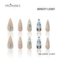 PROMAKE MUST HAVE LD- NEW Girl MUST HAVE- Luxury Handmade Press on Nails-Nail Art Nail Care-With Nails Tools- 33MM Length Super Long Length - XS-XL Size