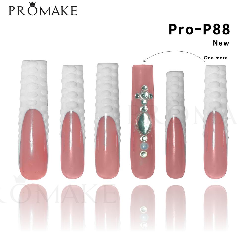 Promake | NV1 Warehouse In-Stock | Luxury Handmade Press On Nails | LOVE & XL & XXL Lengths | Upgraded Tool Kit