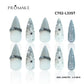 Promake Angel Christmas Collection-  Luxury Handmade Press on Nails-Nail Art Nail Care-With Nails Tools- Different Length  - S-L Size