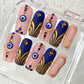 Promake Summer new design - Luxury Handmade Press On Nails, 2026 New Summer Nail ,beach nails,floral nails | long lasting/reuse,sumer limitetd
