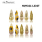 Promake Nails | New XS Size | 100% Handmade Luxury Nails-  Luxury Handmade Press on Nails-Nail Art Nail Care-With Nails Tools-Different Length