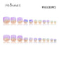|Promake Toe Nails|- Totally 22 PCS Toe Nails- Luxurious Feet Nails- 100% Hand Made- Press On Toe Nails- Foot Nails