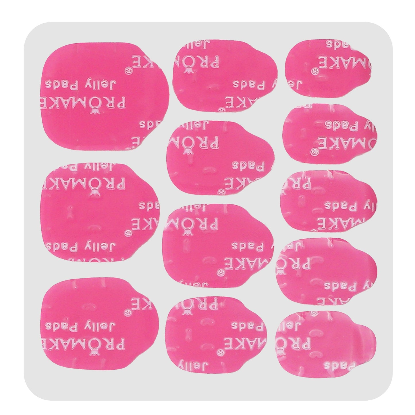 Promake Upgraded Jelly Pads for Press on nails Glue Tabs Waterproof  Breathable Double-sided Nail Glue Stikers-20 Pcs- High Quality