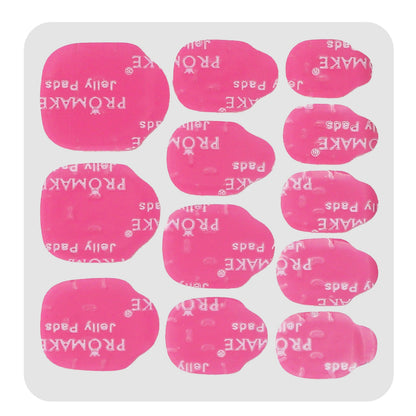 Promake Upgraded Jelly Pads for Press on nails Glue Tabs Waterproof  Breathable Double-sided Nail Glue Stikers-20 Pcs- High Quality