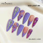 Promake x Kymieann Luxury Handmade Press on Nails-  Hand Nails and Toe Nails-  Nail Art Nail Care-With Nails Tools-  Salon Quality-  33MM Length-  Long Length-  S-L Size