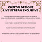 Skincare & Promake Custom Luxury Handmade Press-On Nails | 3D Acrylic Design | Personalized Nail Art | Made-to-Order | 8–10 Day Turnaround