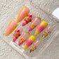 Promake | One Trending Luxury Handmade Press On Nails for Women, Reusable 3D Acrylic Fake Nails, Rhinestone & Unique Nail Art Designs, Multiple Shapes and Lengths, Ships from USA