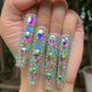 Promake 2.13 Inch Nails-  Luxury Handmade Press on Nails-  Nail Art Nail Care-  With Nails Tools-  54MM Length Super Long Length-XS-XLSize