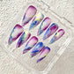 Promake Summer Paradise Collection - Luxury Handmade Press On Nails, 2026 New Summer Nail Inspo Designs for Beach Vacation, Pool Day