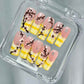 Promake 2026 New Summer Press-On Nails Collection| 100% Handmade Luxury Nails- Beach Ready Nails- Salon Nails at Home- Long Nail Set  with Art Designs & Care Tools - Ready to Gift - Size S-L