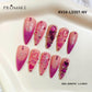 Promake x Kymieann Luxury Handmade Press on Nails-  Hand Nails and Toe Nails-  Nail Art Nail Care-With Nails Tools-  Salon Quality-  33MM Length-  Long Length-  S-L Size