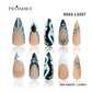 Promake x Kymieann Luxury Handmade Press on Nails-  Hand Nails and Toe Nails-  Nail Art Nail Care-With Nails Tools-  Salon Quality-  33MM Length-  Long Length-  S-L Size