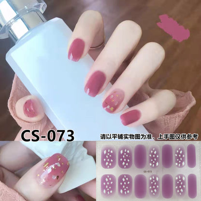 Promake® Nails Stickers - 3D Waterproof and Durable Baking-Free Nail Stickers