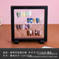 Promake® Pe Floating Frame Nail Model Display Photo Frame Color Card Display Stand Jewelry Display Frame Jewelry Display Photo Frame