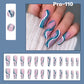 [Buy 6 Get 2]Promakepro Long-length 101-159Press On Nails 24PCS/Sets Unique Design High Quality Reusable