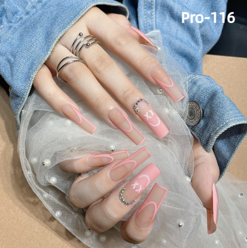 [Buy 6 Get 2]Promakepro Long-length 101-159Press On Nails 24PCS/Sets Unique Design High Quality Reusable