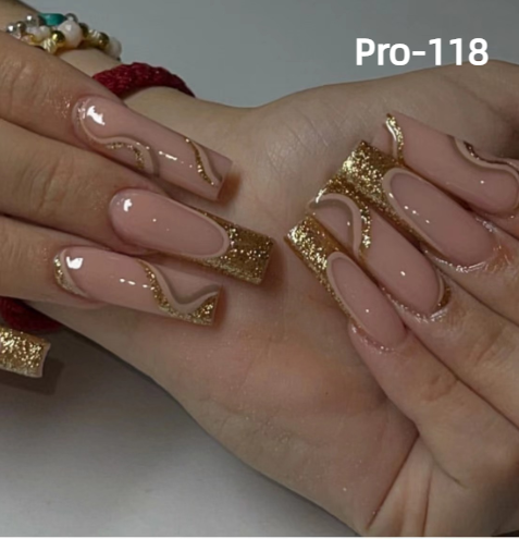[Buy 6 Get 2]Promakepro Long-length 101-159Press On Nails 24PCS/Sets Unique Design High Quality Reusable