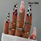 [Buy 6 Get 2]Promakepro Long-length 101-159Press On Nails 24PCS/Sets Unique Design High Quality Reusable