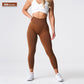 Solid Solid Trousers European and American Sports Yoga Fitness Yoga Pants Us Version without Logo High Quality in Stock
