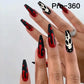 [Buy 6 Get 2]Promakepro 335~368 Press on Nails with Halloween Design 24PCS/Sets Reusable