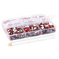Promake® DIY Nails Accessory 6 Grid Jewelry Colorful Crystals Material Box