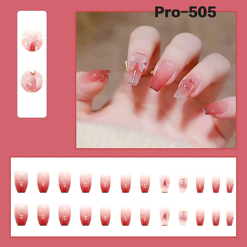 [Buy 6 Get 2]Promakepro Mid-Length 501-600 Press On Nails 24PCS/Sets Unique Design High Quality Reusable