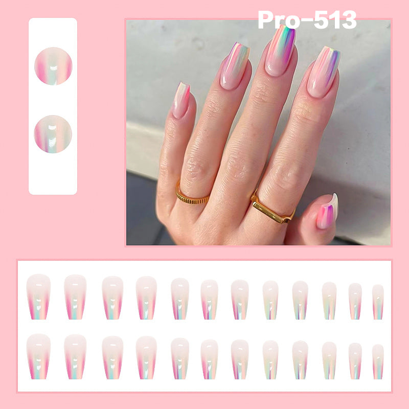 [Buy 6 Get 2]Promakepro Mid-Length 501-600 Press On Nails 24PCS/Sets Unique Design High Quality Reusable