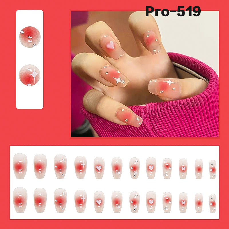 [Buy 6 Get 2]Promakepro Mid-Length 501-600 Press On Nails 24PCS/Sets Unique Design High Quality Reusable