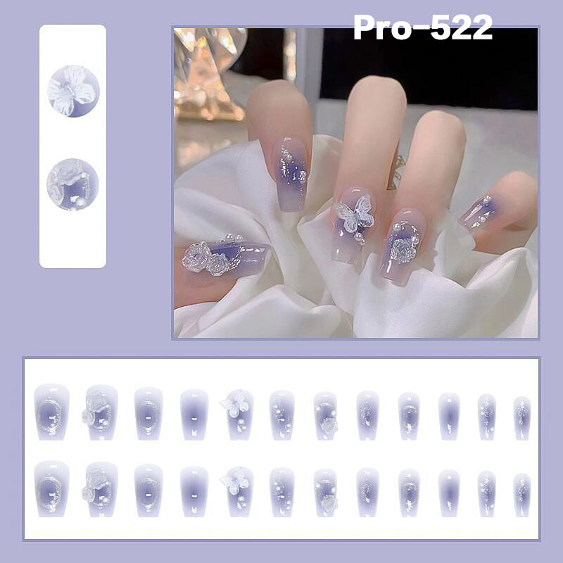 [Buy 6 Get 2]Promakepro Mid-Length 501-600 Press On Nails 24PCS/Sets Unique Design High Quality Reusable