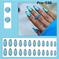 [Buy 6 Get 2]Promakepro Mid-Length 501-600 Press On Nails 24PCS/Sets Unique Design High Quality Reusable