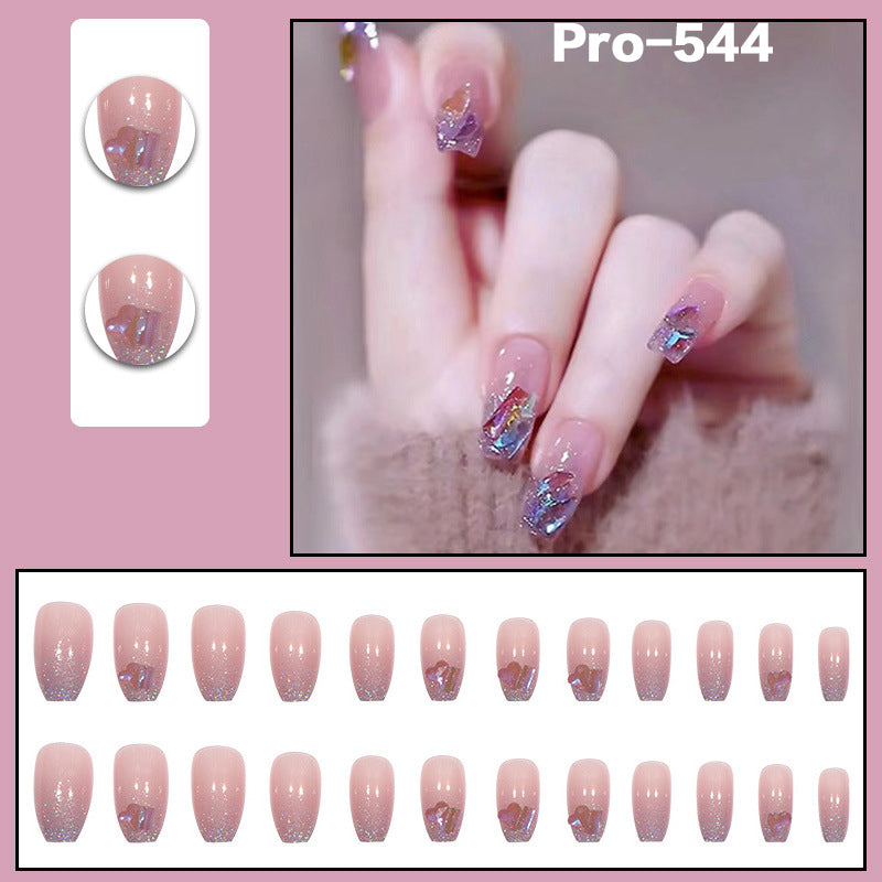 [Buy 6 Get 2]Promakepro Mid-Length 501-600 Press On Nails 24PCS/Sets Unique Design High Quality Reusable