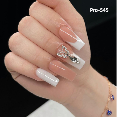 [Buy 6 Get 2]Promakepro Mid-Length 501-600 Press On Nails 24PCS/Sets Unique Design High Quality Reusable