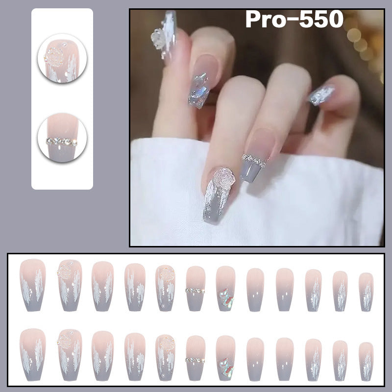 [Buy 6 Get 2]Promakepro Mid-Length 501-600 Press On Nails 24PCS/Sets Unique Design High Quality Reusable