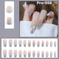 [Buy 6 Get 2]Promakepro Mid-Length 501-600 Press On Nails 24PCS/Sets Unique Design High Quality Reusable