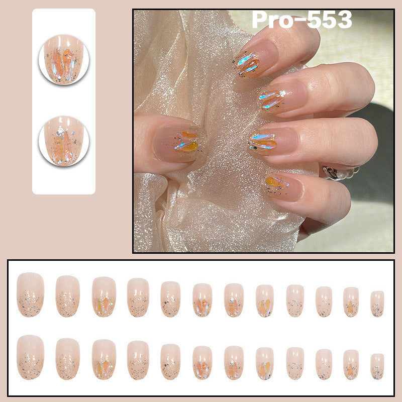 [Buy 6 Get 2]Promakepro Mid-Length 501-600 Press On Nails 24PCS/Sets Unique Design High Quality Reusable