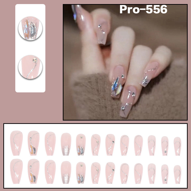 [Buy 6 Get 2]Promakepro Mid-Length 501-600 Press On Nails 24PCS/Sets Unique Design High Quality Reusable