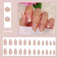 [Buy 6 Get 2]Promakepro Mid-Length 501-600 Press On Nails 24PCS/Sets Unique Design High Quality Reusable