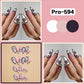 [Buy 6 Get 2]Promakepro Mid-Length 501-600 Press On Nails 24PCS/Sets Unique Design High Quality Reusable