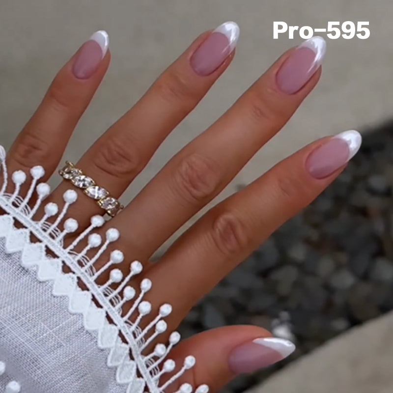 [Buy 6 Get 2]Promakepro Mid-Length 501-600 Press On Nails 24PCS/Sets Unique Design High Quality Reusable